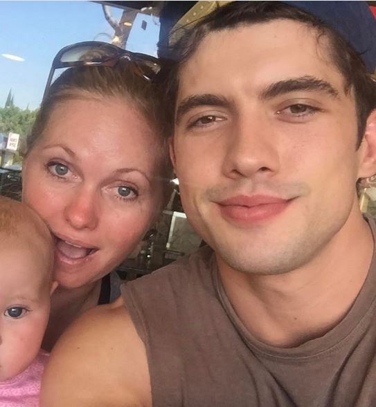 Carter Jenkins with his sister Tiffany Jenkins