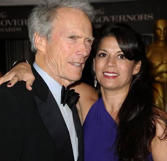 Dina Eastwood with former husband Clint Eastwood