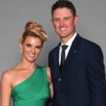 Justin Rose with wife Kate Phillips