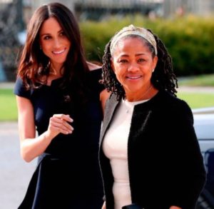 Meghan Markle with mother Doria Ragland
