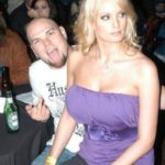 Stormy Daniels with former husband Mike Moz