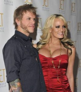 Stormy Daniels with husband Brendon Miller image