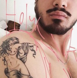 Avan Jogia Shoulder Tattoo Celebrities Infoseemedia