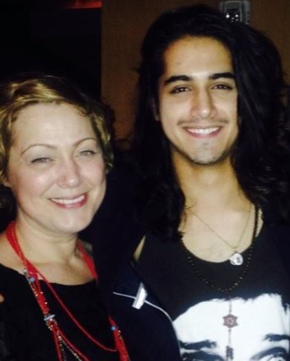 Avan Jogia with mother Wendy Jogia