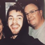 Cody Christian with father Scott Bohall