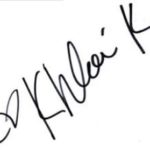 Khloe Kardashian signature