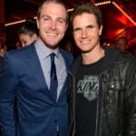 Robbie Amell with cousin Stephen Amell