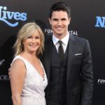 Robbie Amell with mother Jennifer Amell