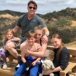 Terry Notary with his 4 kids