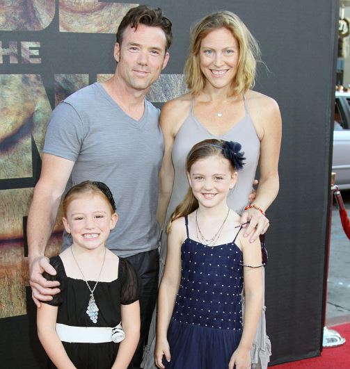 Terry Notary with wife and daughters | Celebrities InfoSeeMedia