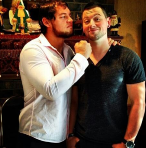 Baron and his brother Danny Pestock image.