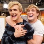 Jake Paul with brother Logan Paul