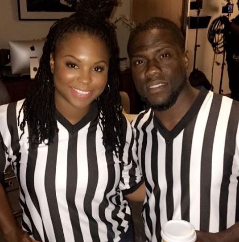 Kevin Hart with former wife Torrei Hart