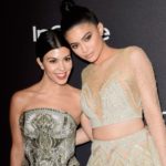 Kylie Jenner with half sister Kourtney Kardashian