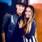 Neymar Jr with sister Rafaella Beckran