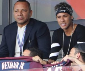 Neymar Jr With Father Neymar Santos Sr Celebrities Infoseemedia