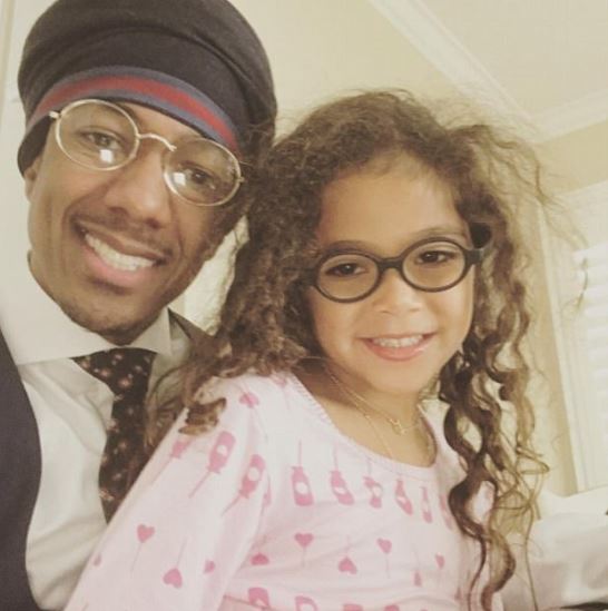 Nick Cannon with daughter Monroe Cannon