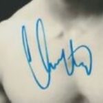 Charles Melton signature
