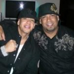 Daddy Yankee with brother Nomar Ayala