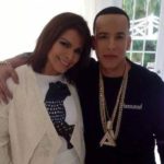 Daddy Yankee with mother Rosa Rodriguez