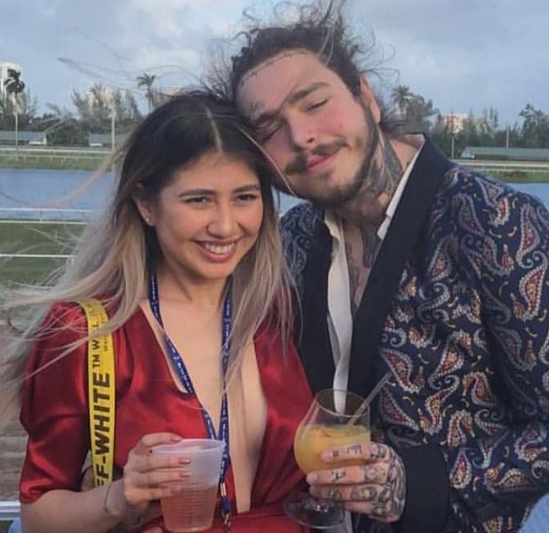 Post Malone and Ashlen Diaz dated