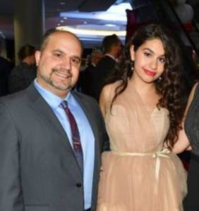 Alessia Cara with father Vincenzo Caracciolo | Celebrities InfoSeeMedia