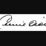 Celine Dion autograph