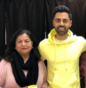 Hasan Minhaj with mother Seema Minhaj Usmani | Celebrities InfoSeeMedia