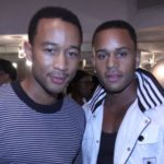 John Legend with brother Vaughn Anthony