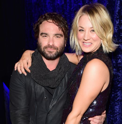 Johnny Galecki and Kaley Cuoco dated
