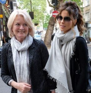 Kate Beckinsale with mother Judy Loe