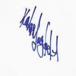 Katherine Langford signature