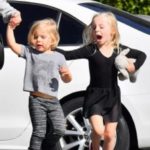 Kristen Bell daughters Delta and Lincoln