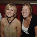 Kristen Bell with sister Sara Bell