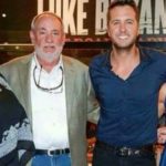 Luke Bryan with father Tommy Bryan