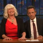 Seth Meyers with mother Hillary Meyers