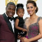 Tracy Morgan med dotter Maven Sonae Morgan