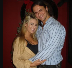 Drew McIntyre and his wife Taryn Terrell Image.