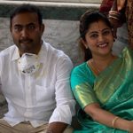 Jhilik Bhattacharjee with husband Pritiranjan Ghadei