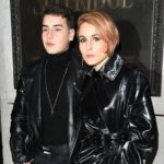 Noomi Rapace with son Lev Rapace