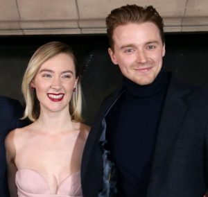 Saoirse Ronan with her boyfriend Jack Lowden