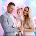 The Miz with his wife and his daughter Madison Jade Mizanin image