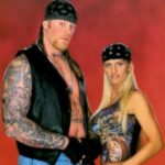 The Undertaker with former wife Sara Calaway
