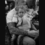 The Undertaker with youngest daughter Kaia Faith Calaway