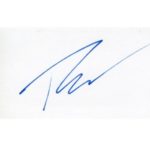Tobey Maguire signature