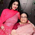 Varsha Priyadarshini with her mother Deepa Sahoo