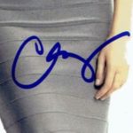 Carla Gugino signature