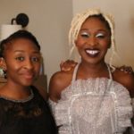 Cynthia Erivo with younger sister