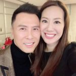 Donnie Yen with wife Cissy Wang