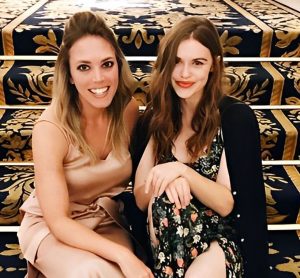 Holland Roden with her sister Taylor Roden